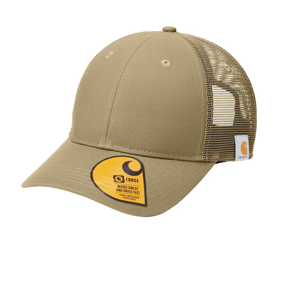 (NWT) Carhartt Force Rugged Professional Series Ball Cap Hat Brown